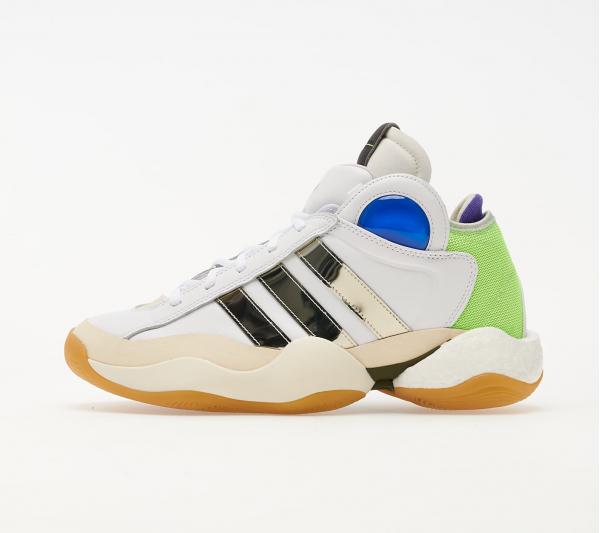 adidas x Sankuanz Crazy BYW Ftwr White/ Silver Met./ Gum 3