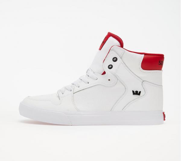 Supra Vaider White/ Red-White