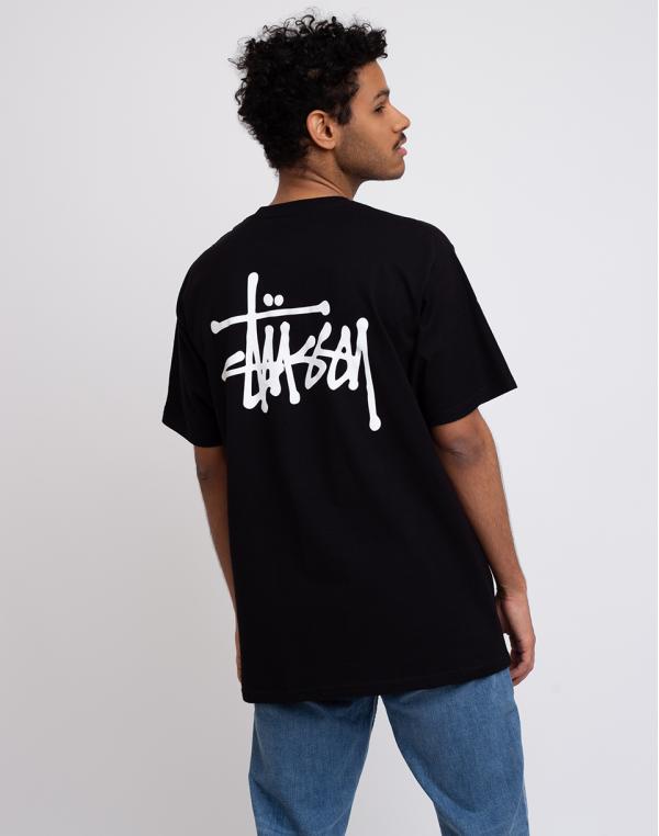Stüssy Basic Tee Black S