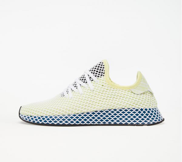 adidas Deerupt Runner Yellow Tint/ Ftw White/ Legend Marine