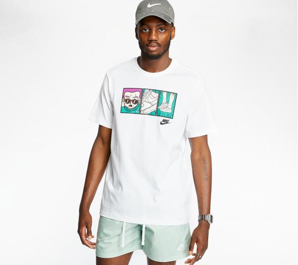 Nike Sportswear Ftwr 1 Illustration Tee White/ Black