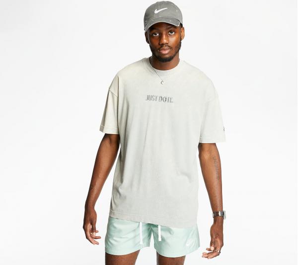 Nike Sportswear Just Do It Wash Tee Lt Smoke Grey/ Lt Smoke Grey