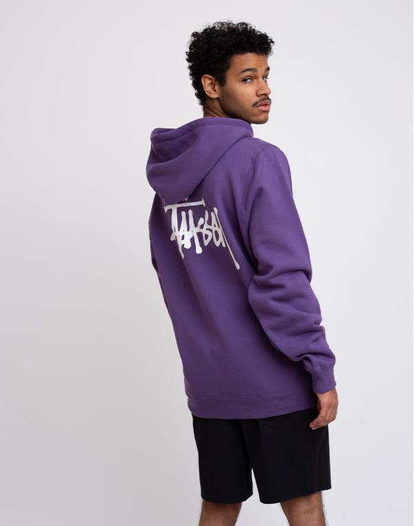 Stüssy Basic Hood Purple M