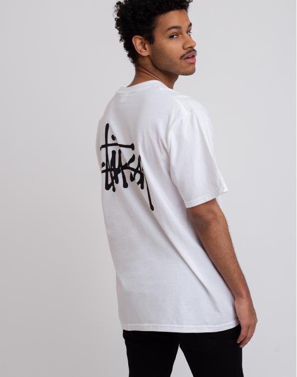 Stüssy Basic Tee White S