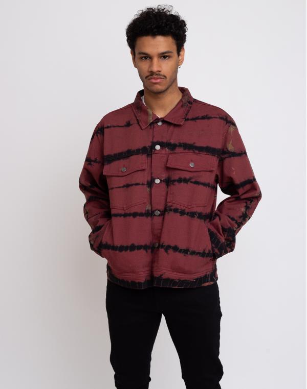 Stüssy Rip Dye Ranch Jacket Brick M
