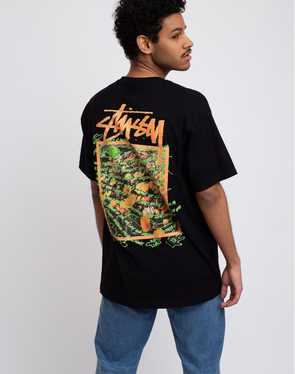 Stüssy Super Bloom Tee Black S