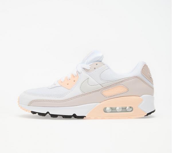 Nike W Air Max 90 White/ Platinum Tint-Barely Rose