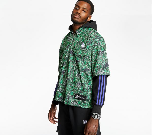 adidas x Sankuanz Shirt Hoodie Black