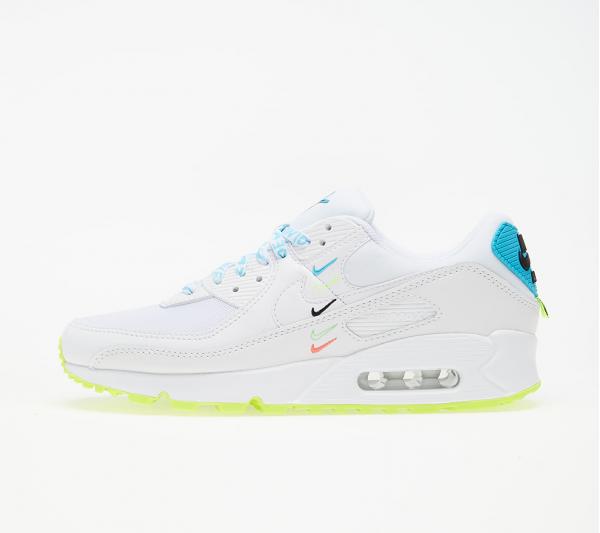 Nike W Air Max 90 Ww White/ White-Blue Fury-Volt