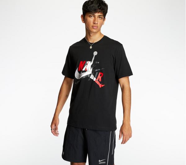 Jordan M J Classics Crew Tee Black