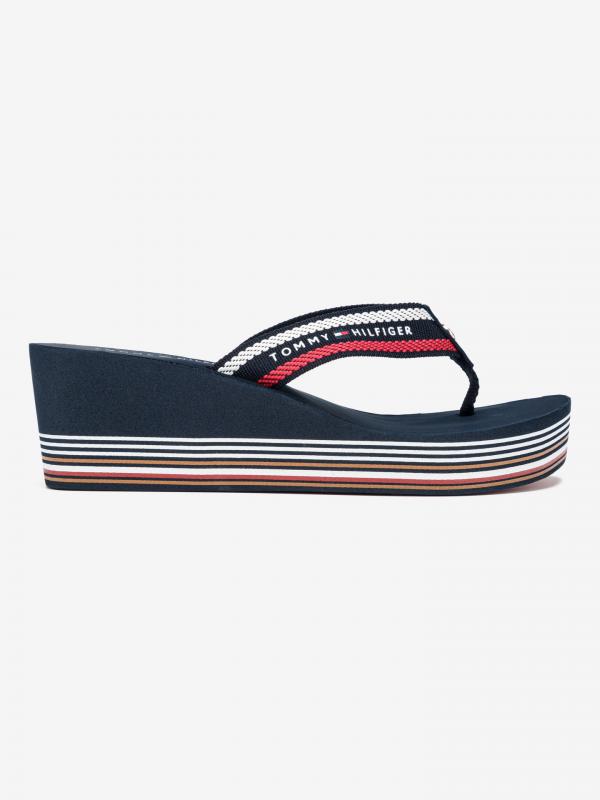 Žabky Tommy Hilfiger Modrá