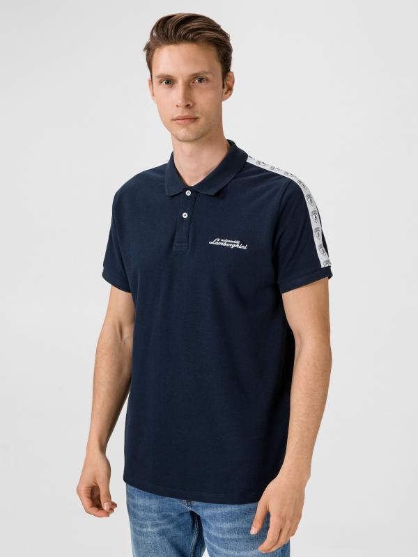 Polo triko Lamborghini Modrá