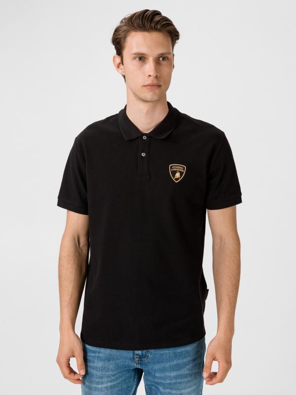 Polo triko Lamborghini Černá