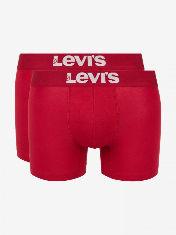 Boxerky 2 ks Levi's® Červená