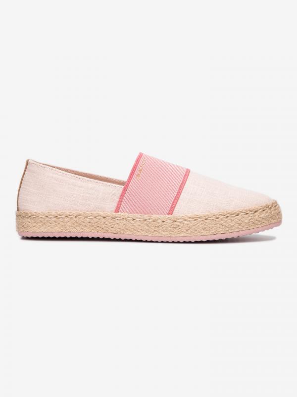Raffiaville Espadrilky Gant Růžová