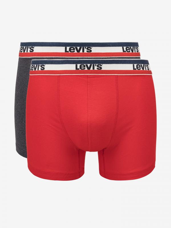 Boxerky 2 ks Levi's® Černá