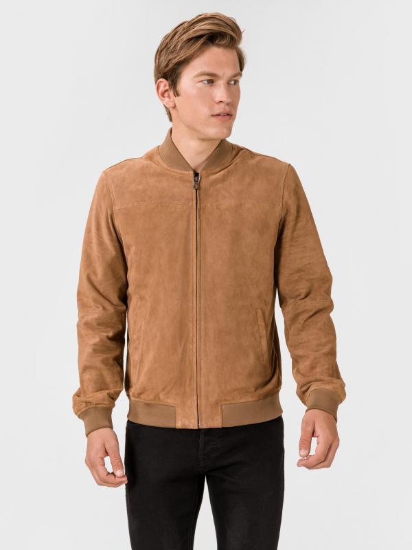 Bunda Trussardi Jeans Hnědá