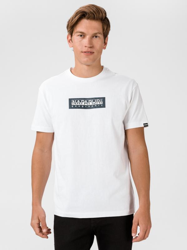 Sox Box Triko Napapijri Bílá
