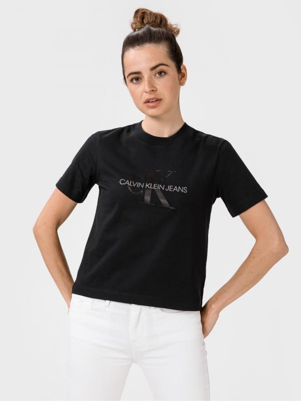 Monogram Triko Calvin Klein Černá