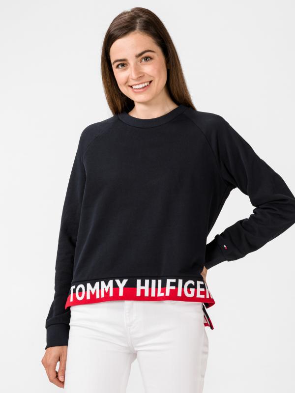 Khloe Mikina Tommy Hilfiger Modrá