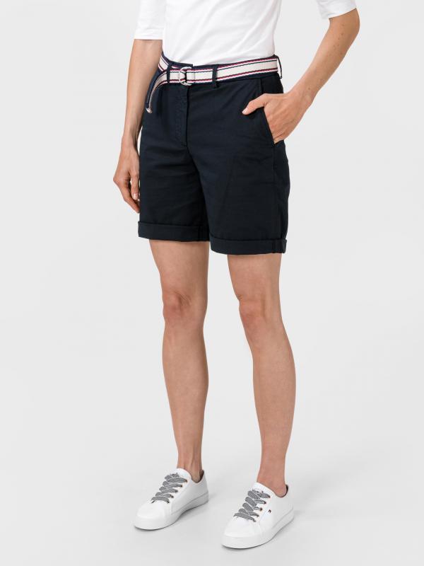 Signature Šortky Tommy Hilfiger Modrá