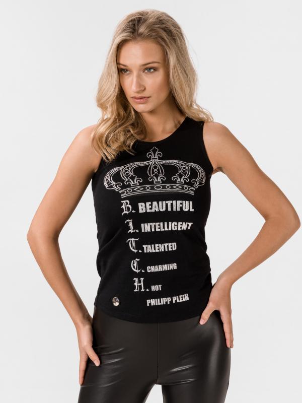 Beautiful Tílko Philipp Plein Černá