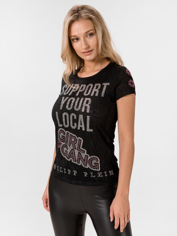 Support Triko Philipp Plein Černá