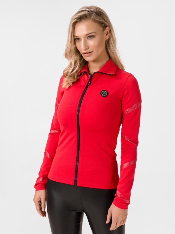 Mikina Philipp Plein Sport Červená