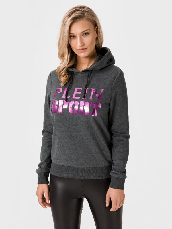 Mikina Philipp Plein Sport Šedá