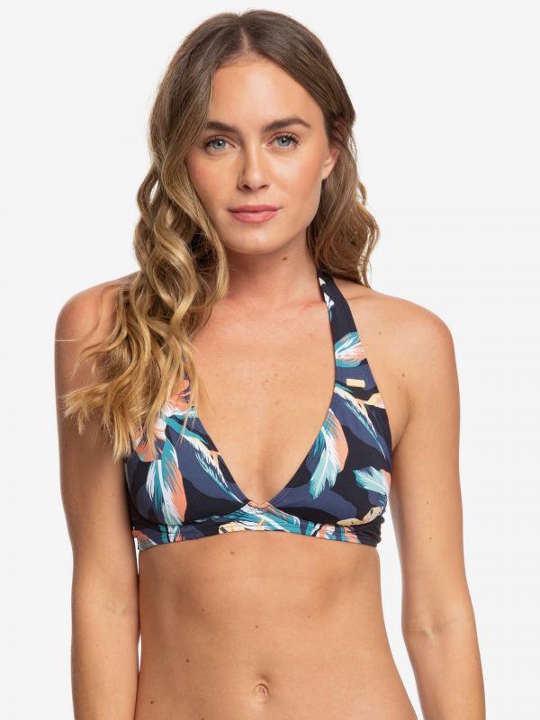 Printed Beach Classics Vrchní díl plavek Roxy Modrá