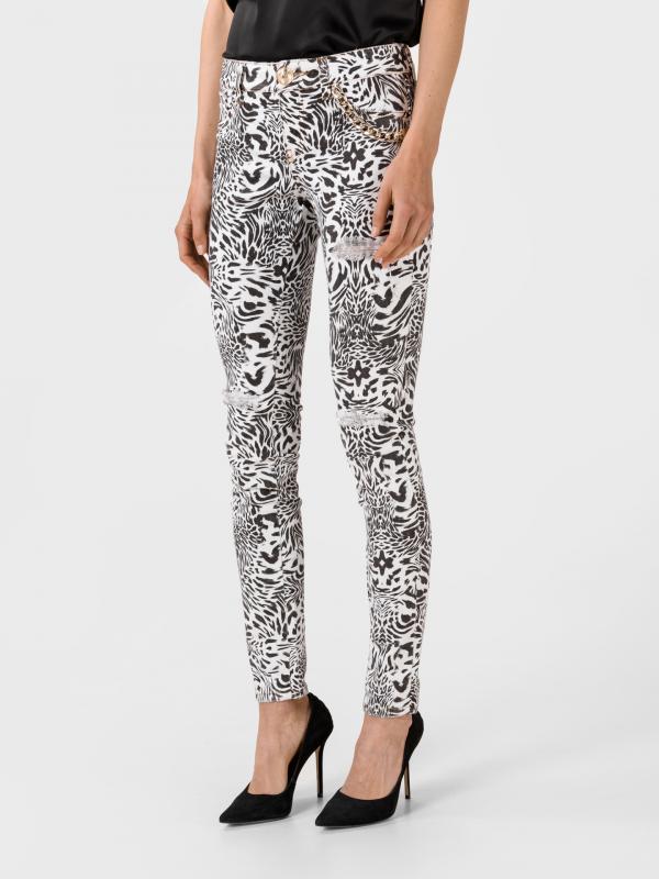 Wonter Jeans Philipp Plein Bílá