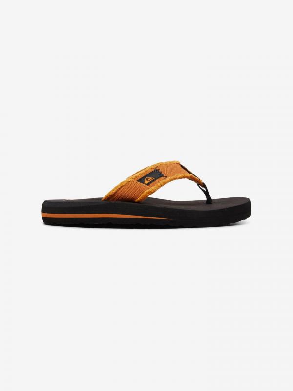 Monkey Abyss Žabky dětské Quiksilver Oranžová
