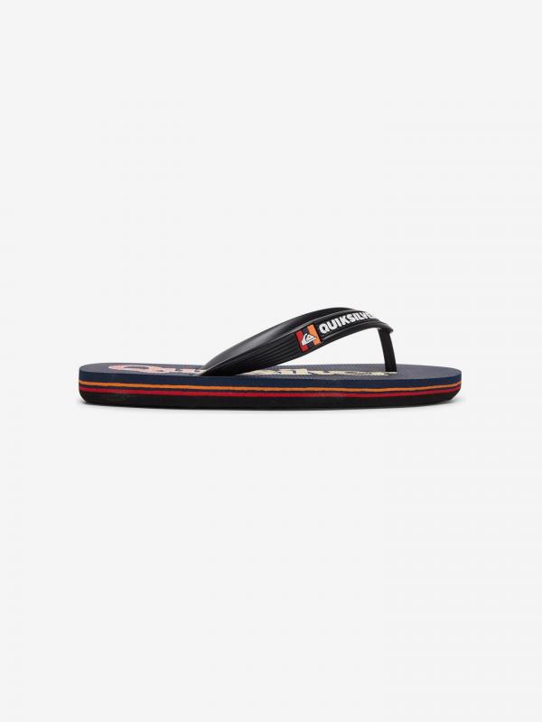 Molokai Fineline Žabky dětské Quiksilver Modrá