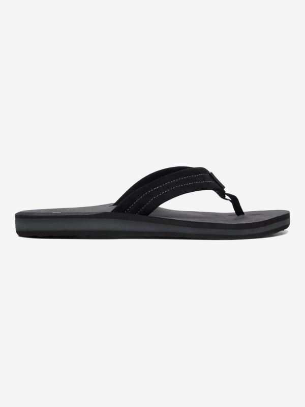 Carver Suede Žabky Quiksilver Černá