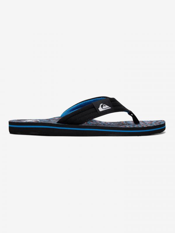 Molokai Layback Žabky Quiksilver Černá