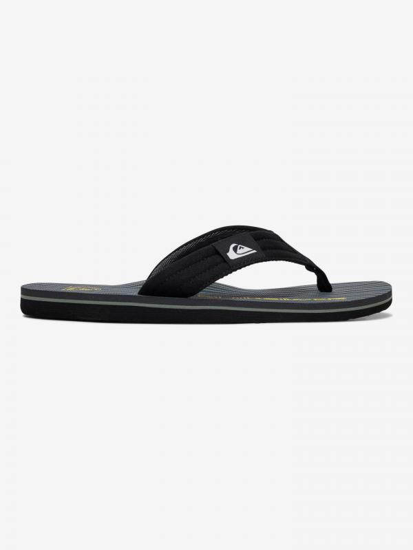 Molokai Layback Žabky Quiksilver Černá