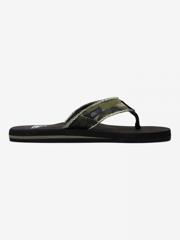 Monkey Abyss Žabky Quiksilver Černá