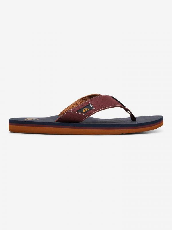 Molokai Abyss Žabky Quiksilver Hnědá