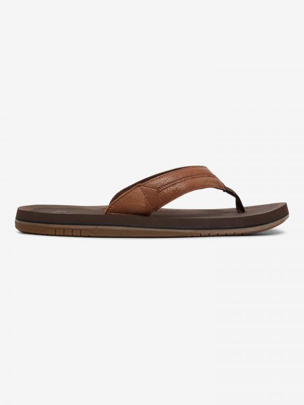 Coastal Oasis Žabky Quiksilver Hnědá