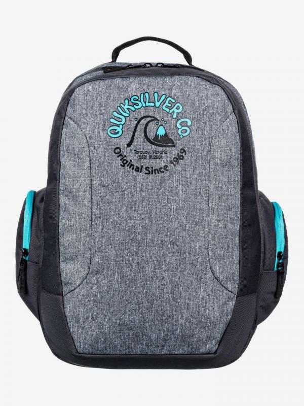 Schoolie Batoh dětský Quiksilver Šedá