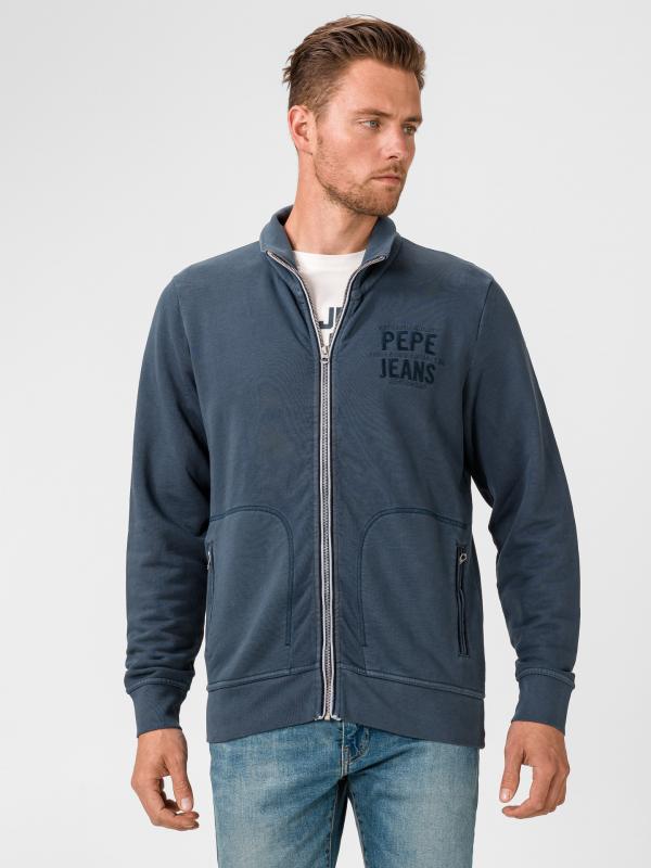Tristam Mikina Pepe Jeans Modrá