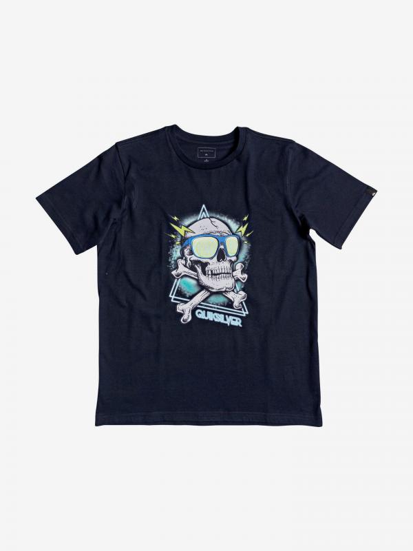 Hell Revival Triko dětské Quiksilver Modrá