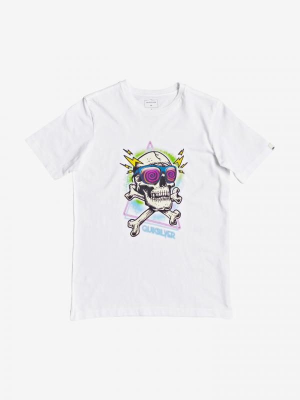 Hell Revival Triko dětské Quiksilver Bílá