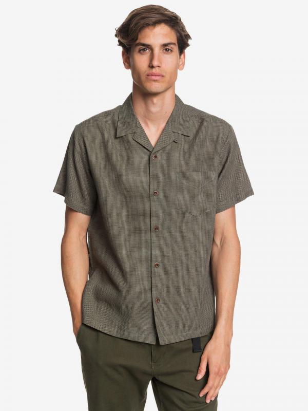 Waterman Fifties Micro Košile Quiksilver Zelená