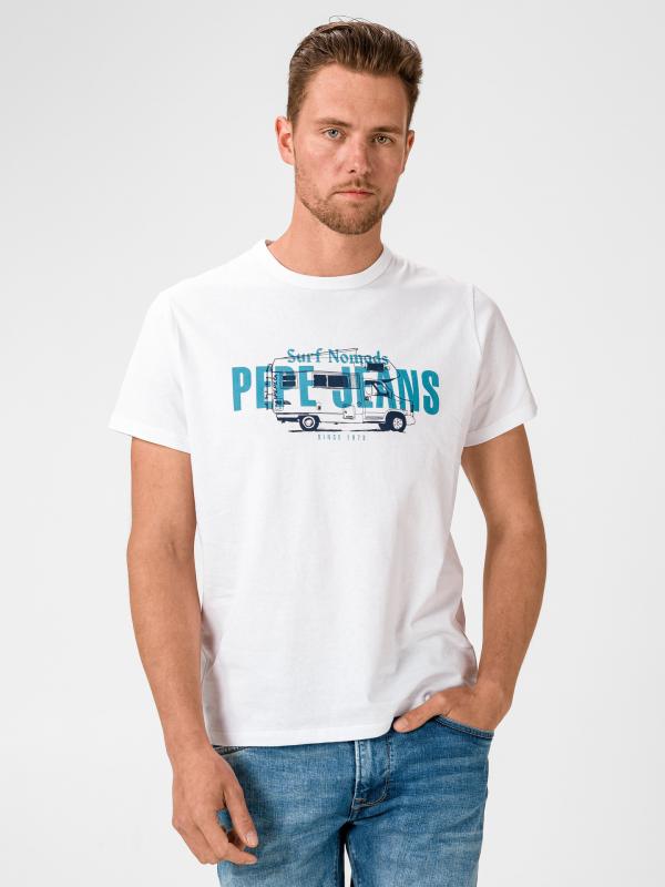 Mason Triko Pepe Jeans Bílá