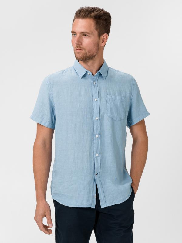 Adrian Košile Pepe Jeans Modrá
