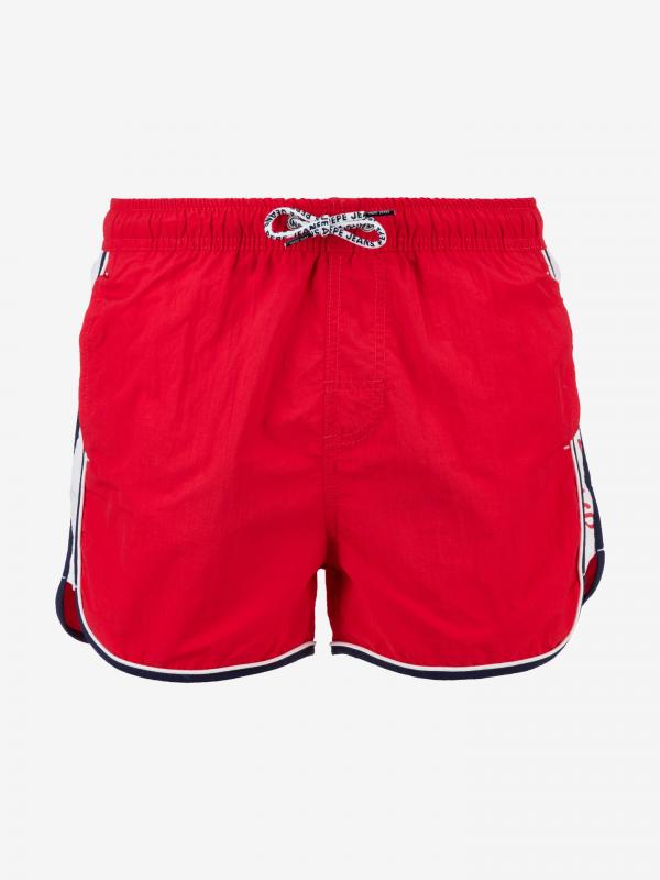 Olaf Plavky Pepe Jeans Červená