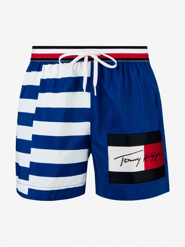 Plavky Tommy Hilfiger Modrá