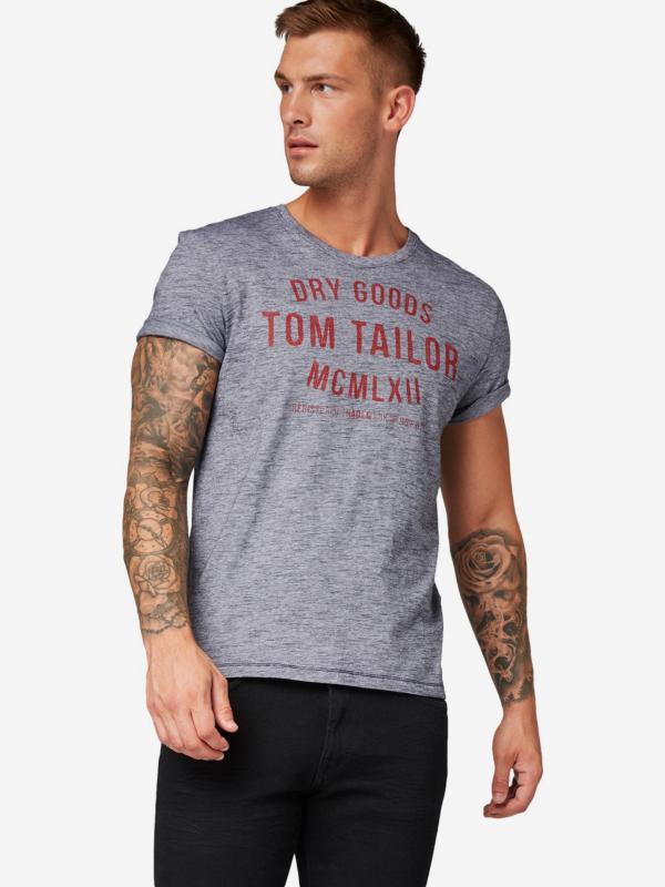 Triko Tom Tailor Šedá