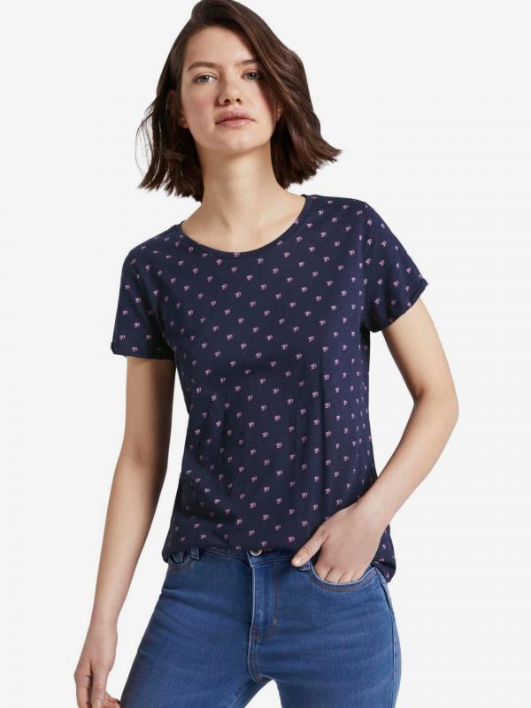 Triko Tom Tailor Denim Modrá